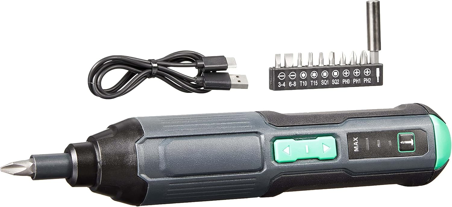 Amazon Basics cordless electric screwdriver product image