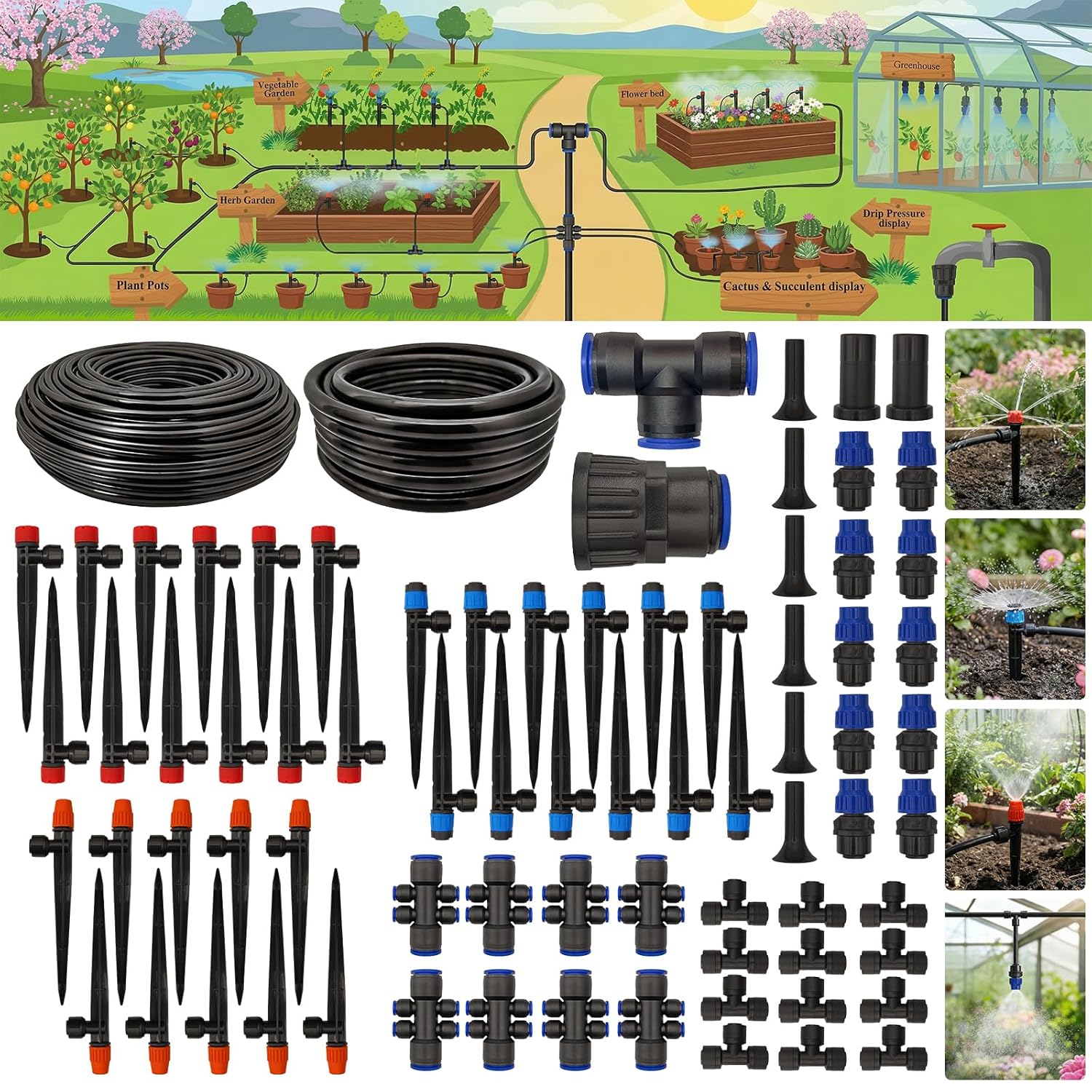 Drip irrigation kit product image