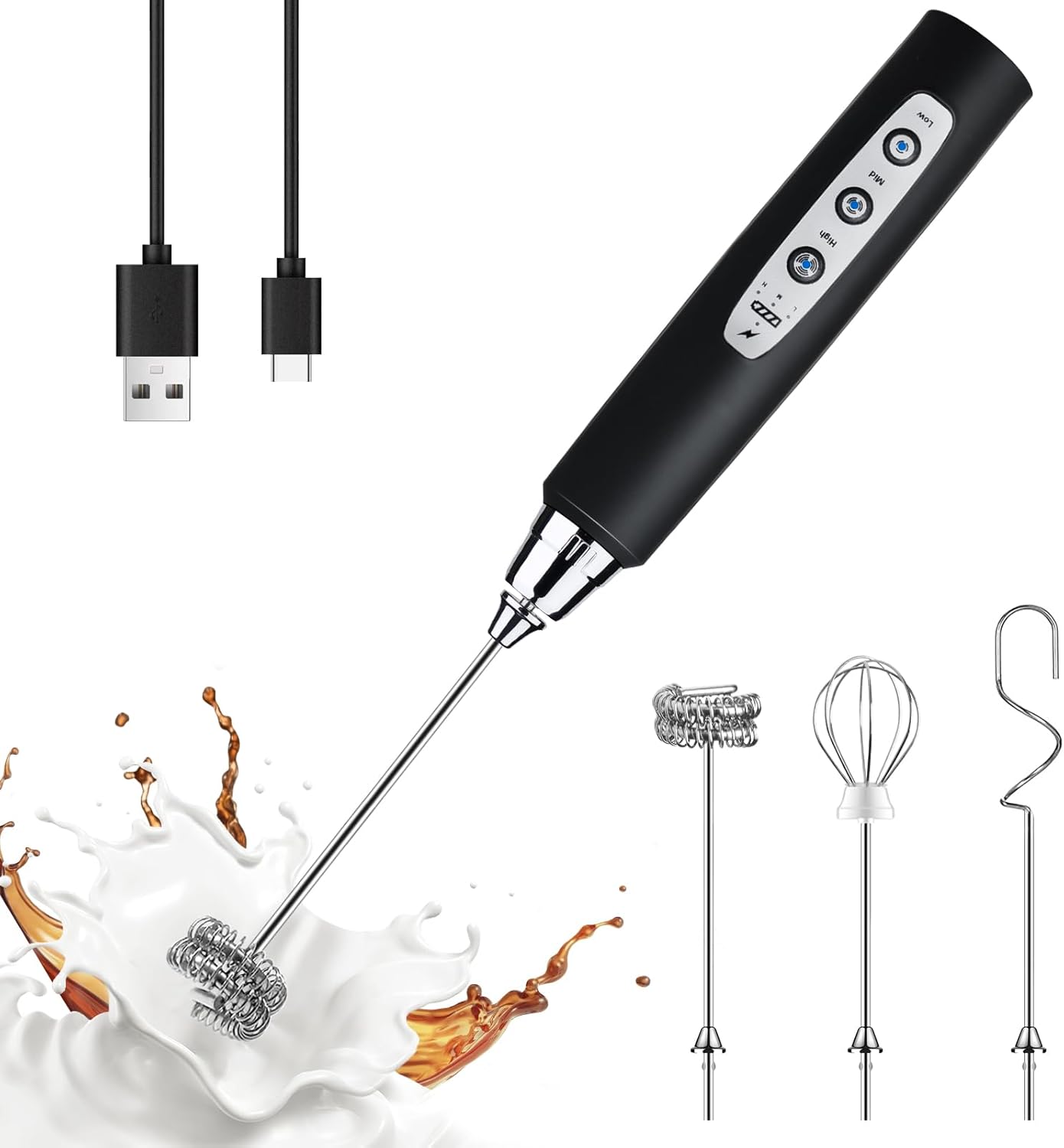 YUSWKO Electric Milk Frother: Specs and Fit Checks