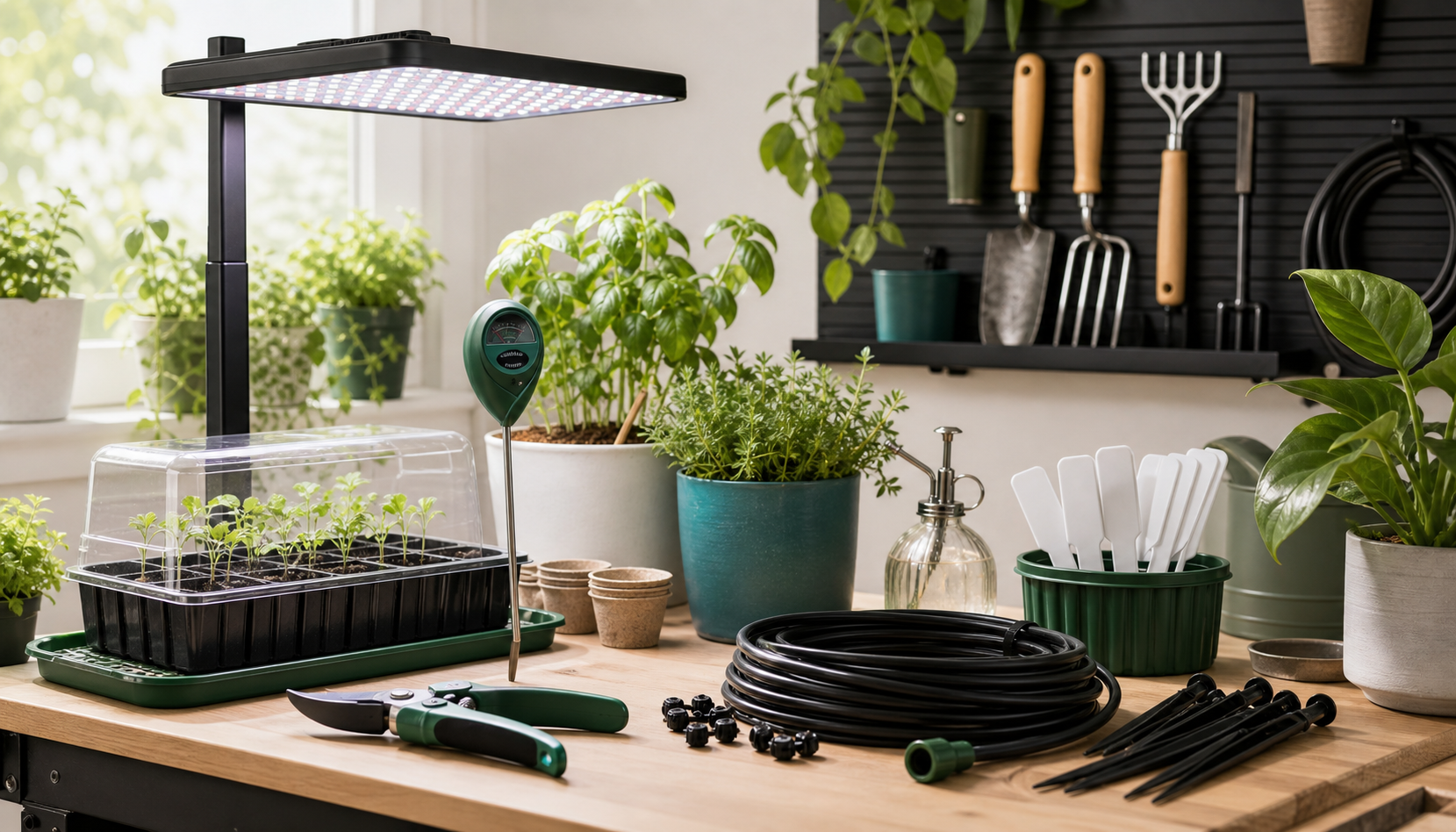 Garden and indoor growing tools