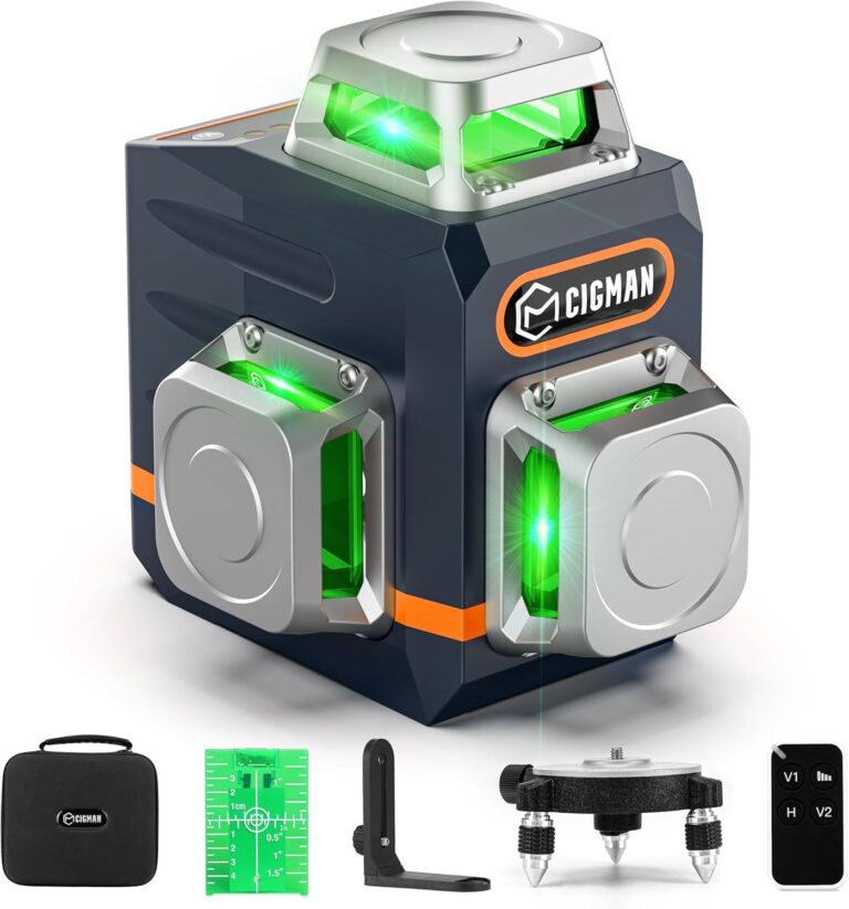 CIGMAN Green Cross-Line Laser Level