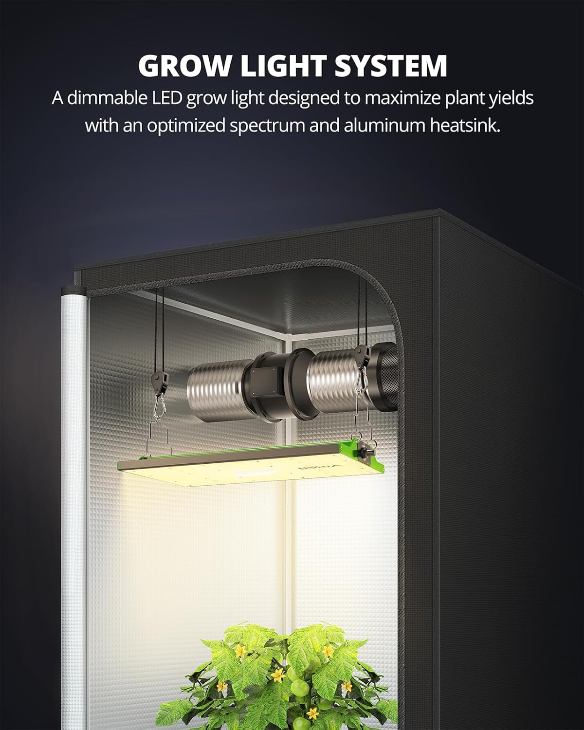 LED grow light product image