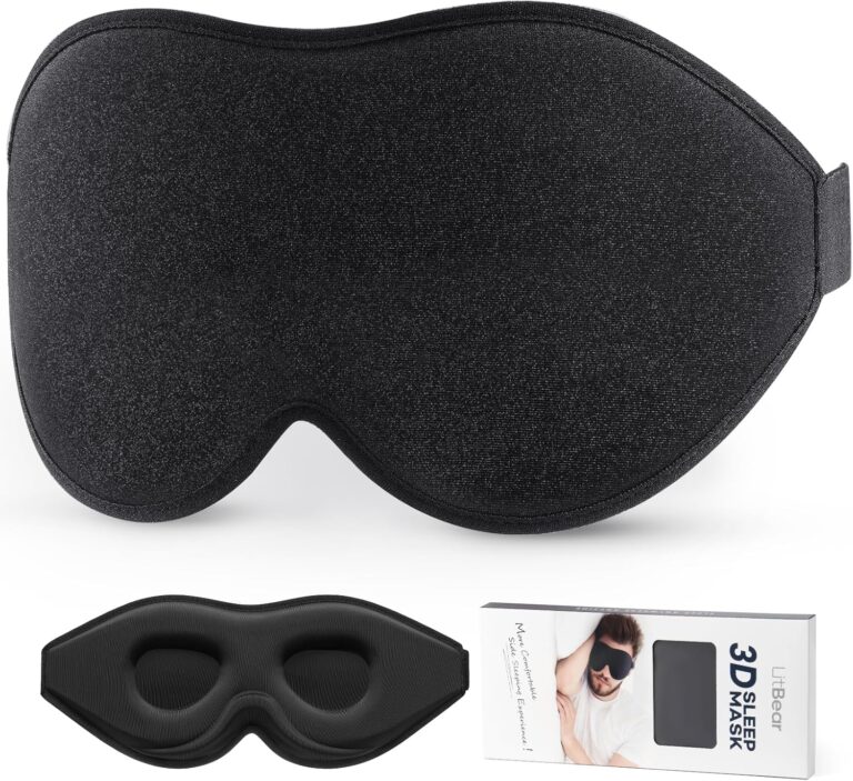 LitBear Contoured Sleep Mask