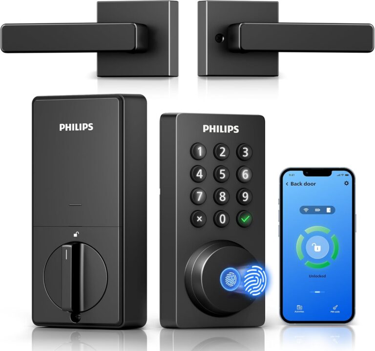 Philips Fingerprint Keypad Deadbolt